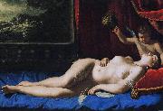 Artemisia gentileschi, Dimensions and material of painting